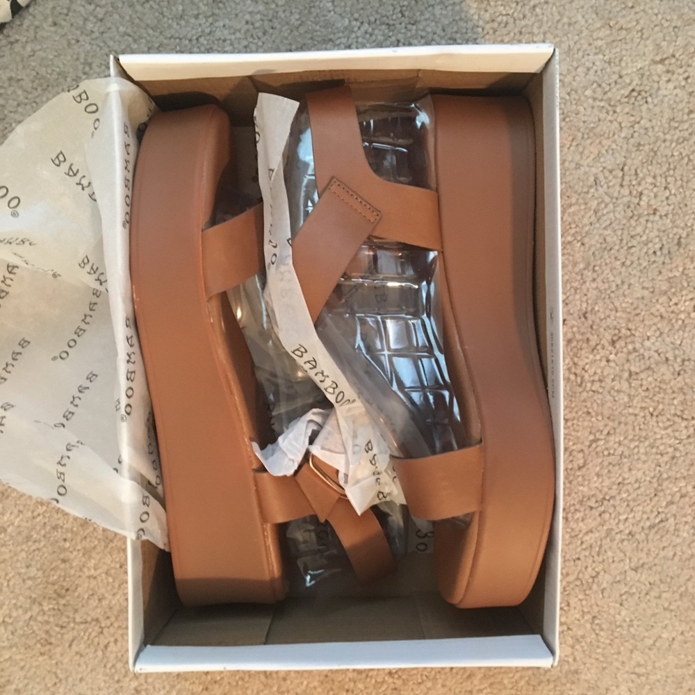 Tan Bamboo Platforms